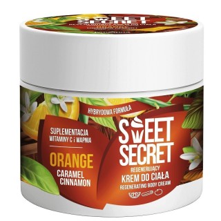 Farmona Sweet Secret Regenererende hybride bodycrème Sinaasappel met Karamel en Kaneel 200 ml