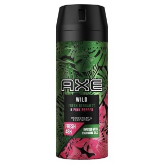 Axe Wild Fresh Bergamot & Pink Pepper deodorantspray 150 ml