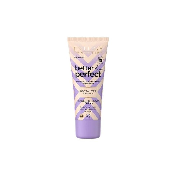 Eveline Better than Perfect moisturizing and covering foundation /03/ Light Beige 30 ml