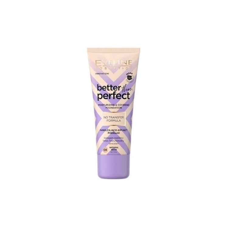 Eveline Better than Perfect hydraterende en dekkende foundation /04/ Natural Beige 30 ml