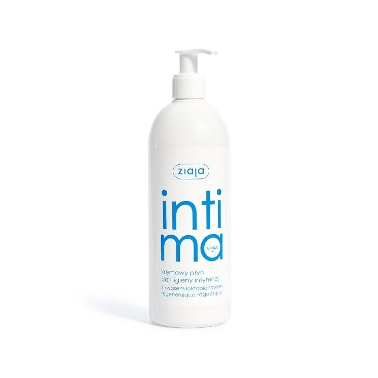 Ziaja Intima Creamy liquid for intimate hygiene with lactobionic acid 500 ml