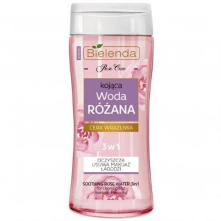 Bielenda Rose Care rustgevend Rozenwater 3in1 voor de gevoelige huid 200 ml