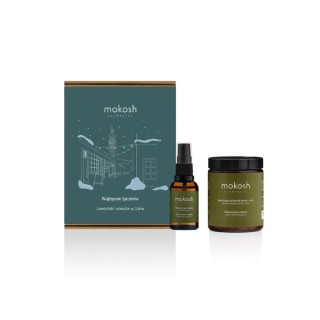 Mokosh Men's Gift Set London Evening in Soho: Beard & Hair Oil + Body & Face Lotion