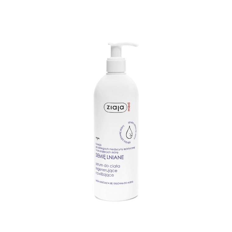 Ziaja Med Linseed Regenerating and moisturizing body Serum