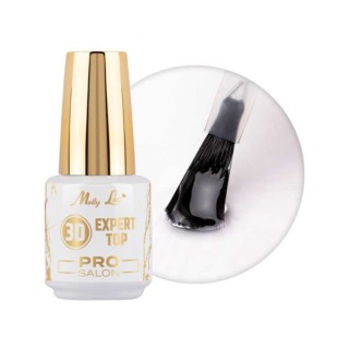 MollyLac Pro Salon 3D Expert Top voor hybride nagellakken 15 g MollyLac Pro Salon 3D Expert Top voor hybride nagellakken 15 g