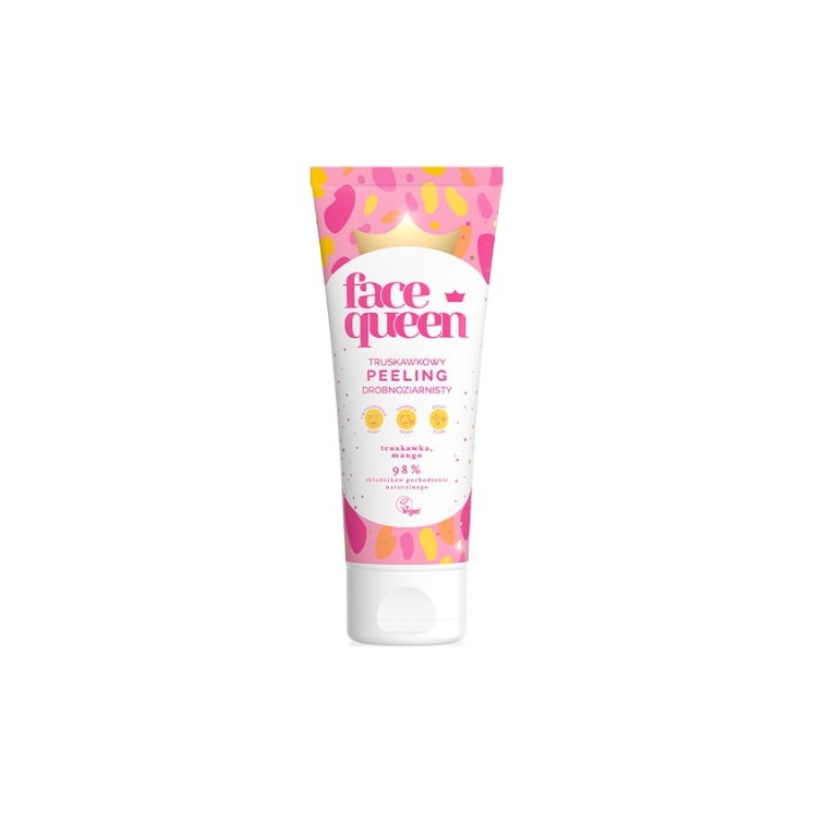 Face Queen fijnkorrelige aardbei Peeling 75 ml