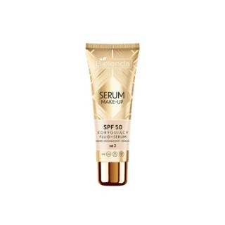 Bielenda Serum Corrigerende Make-up Fluid + gezichtsserum SPF50 /2/ 30 g