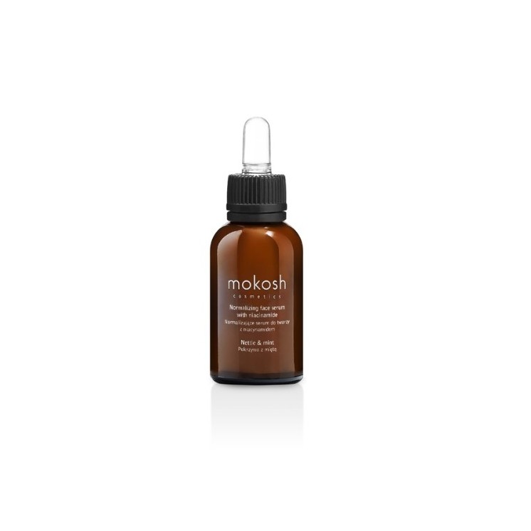 Mokosh Normalizing Face Serum with Nicinamide Nettle and Mint 30 ml