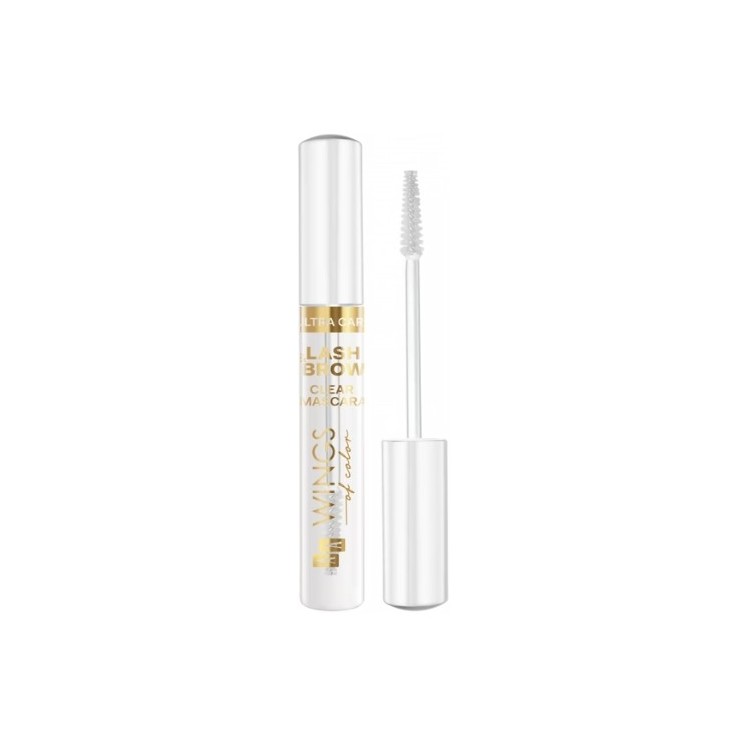 AA Wings of Color Ultra Care Lash&Brow Clear Modeling and Shining Mascara voor wimpers en wenkbrauwen 10 ml