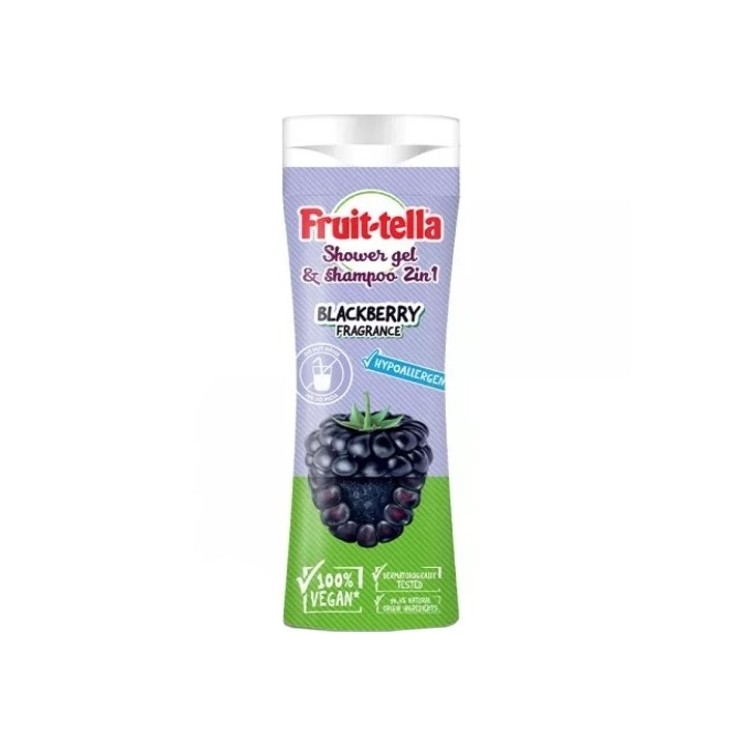 Fruit-tella 2in1 Blackberry Shower Gel 300 ml