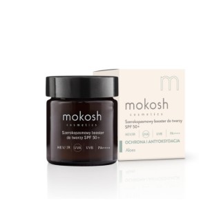 Mokosh breedband gezichtsversterker SPF50 + Aloë 30 ml