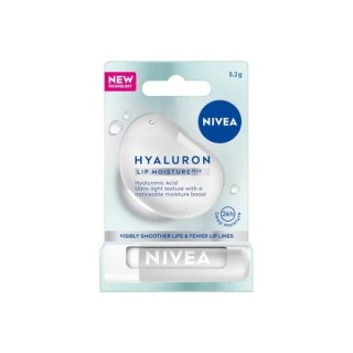 Nivea Hyaluron Lip Moisture Plus Moisturizing Lip Balm Stick 5 g Nivea Hyaluron Lip Moisture Plus Moisturizing Lip Balm Stick 5 g