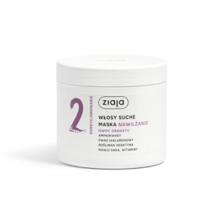 Ziaja Granaatappel haarmasker hydraterend 350 ml Ziaja Granaatappel haarmasker hydraterend 350 ml