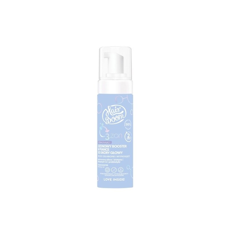 HairBoom O3ZON Versterkende booster in hoofdhuidschuim 140 ml